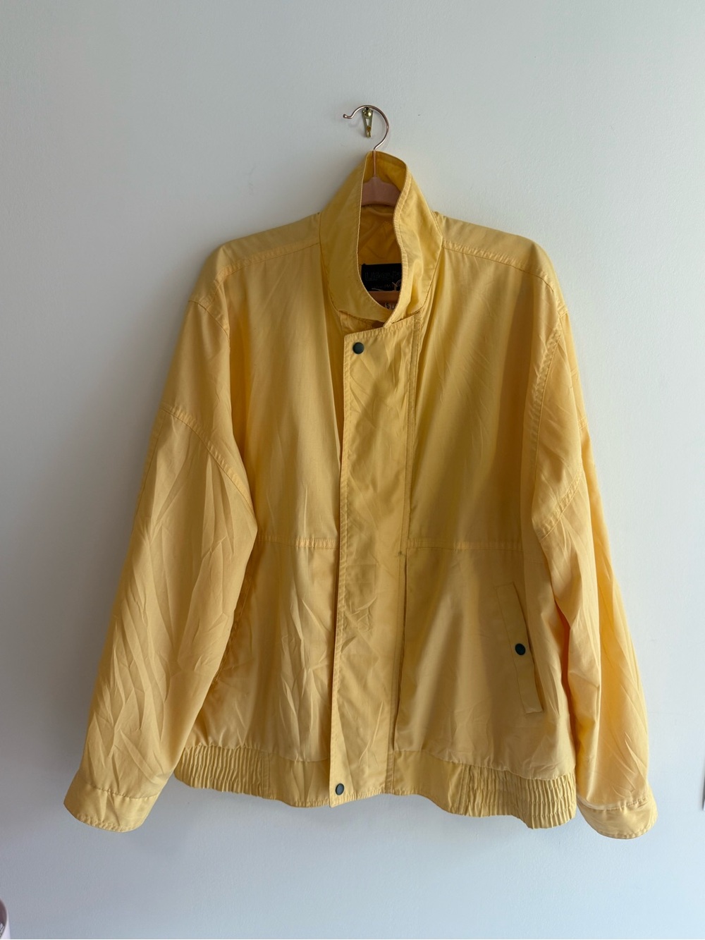 Men's Lightweight Yellow Jacket